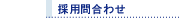 �̗p�⍇�킹
